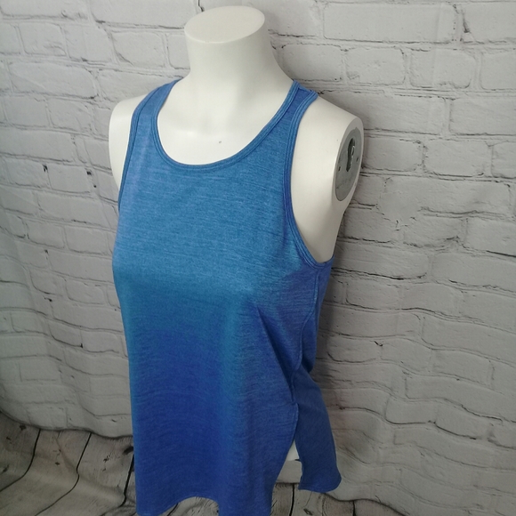 Zella Blue Racerback Workout Tank Sz Small - Picture 2 of 7
